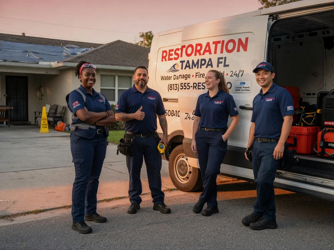 Water Damage Restoration company in Lenapah, OK